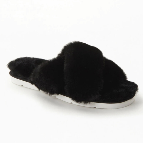 Dolce Vita Shoes - Dolce Vita Pillar Crossband Slippers Black